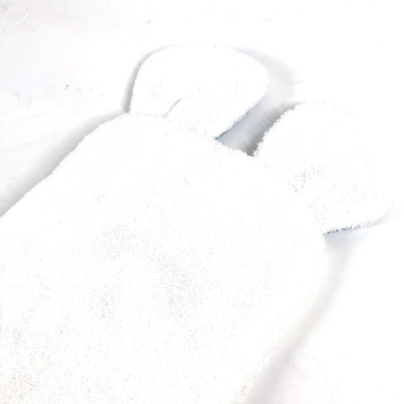 HERMES Baby Mitten Panda Washcloth Pass-Through Body Towel Cotton Kids Blue - Picture 10 of 11